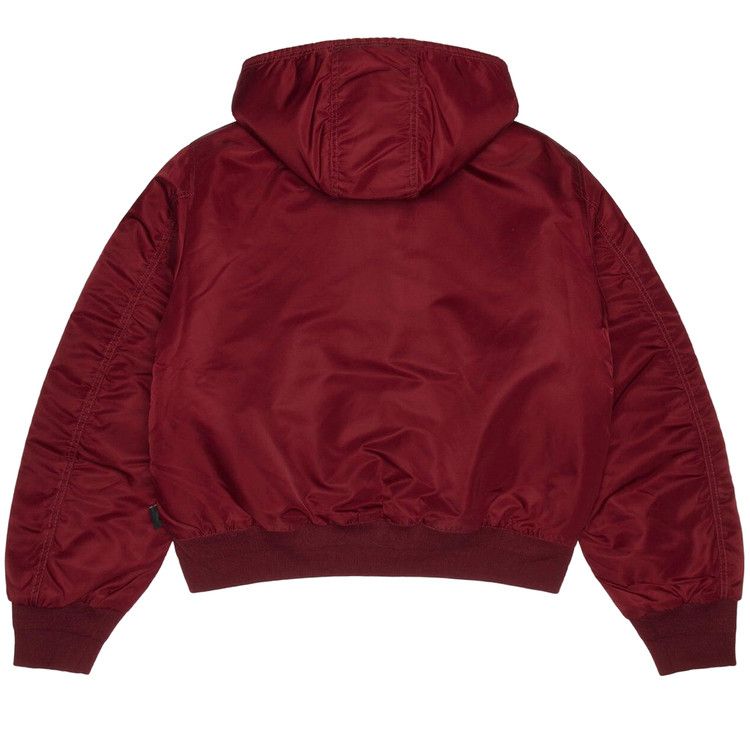 Stussy Flight Bomber 'burgundy'