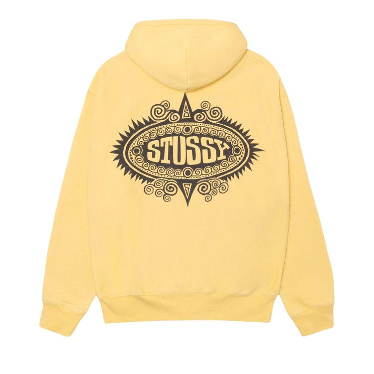 Stussy Mantra Zip Hoodie 'yellow'