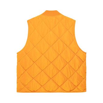 Stussy Thermal Lined Quilted Vest Orange Price in India | Culture