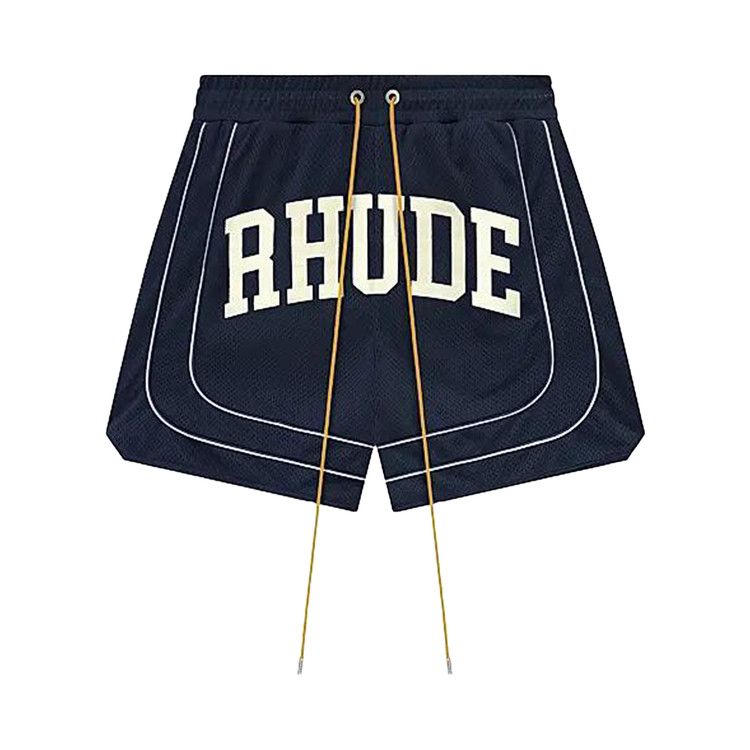 Buy Rhude Baggy Collegiate Logo Short 'Blue' - FW25SH010413176 | GOAT
