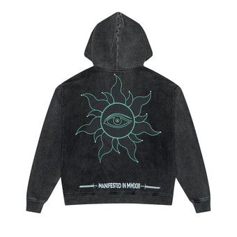 Buy Godspeed Sunken Liberty Zip Hoodie 'Grey Wash' - 11652