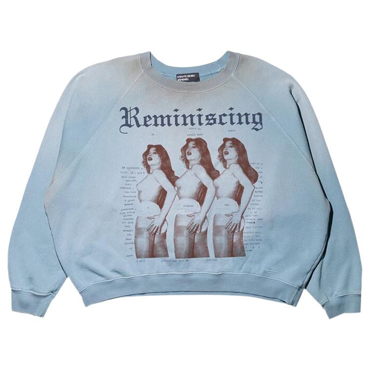 新品未使用 Enfants Riches Deprimes アンファン リッシュ デプリメ ERD Reminiscing Raglan Graphic Sweatshirt ラグラン スウェット ブルー サイズXXL 中古 4b008704 Buy Enfants Riches Déprimés Reminiscing Raglan Sweatshirt 'Light