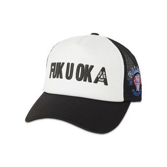 Buy Palace Fukuoka Trucker Cap 'Black' - P29H155 | GOAT