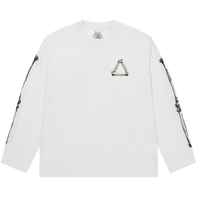 Buy Palace Tri-Bone Long-Sleeve 'White' - P29LS032 | GOAT UK
