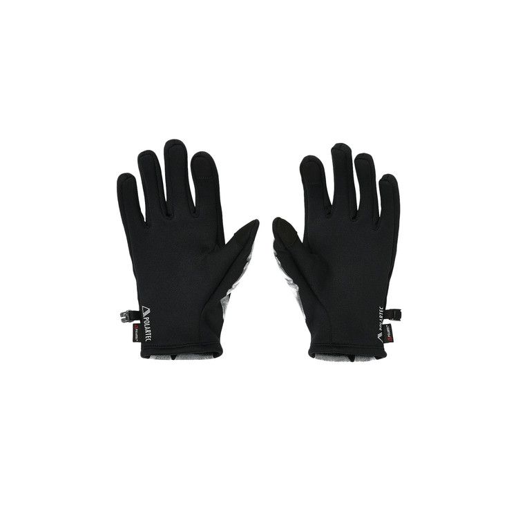 Buy Palace Polartec Boney Gloves 'Black' - P29ACC053 | GOAT