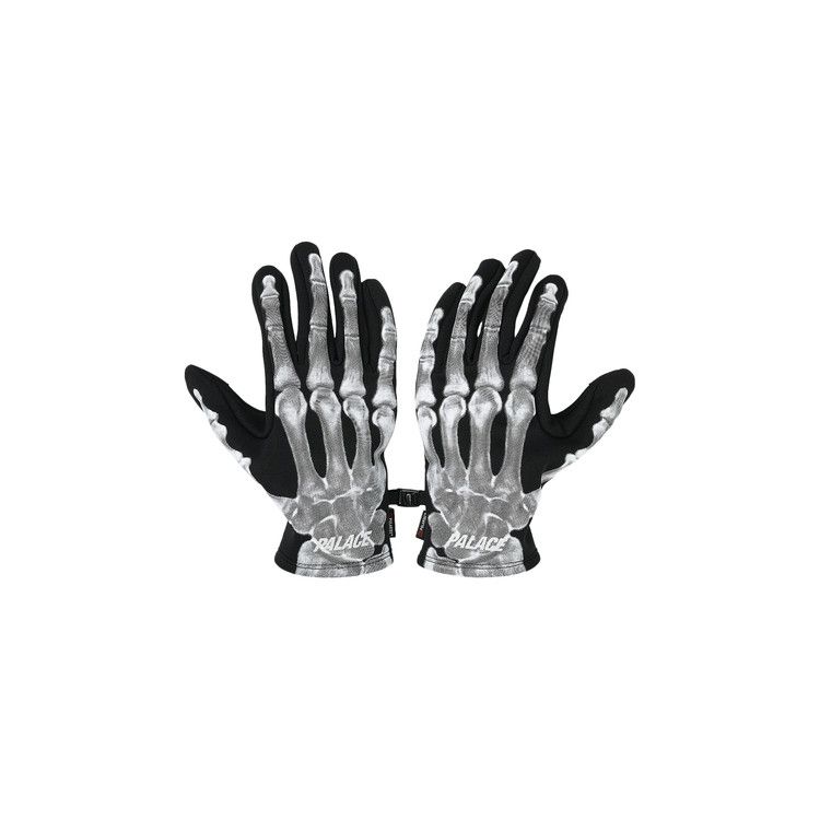 Buy Palace Polartec Boney Gloves 'Black' - P29ACC053 | GOAT