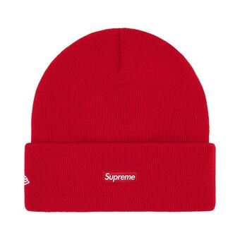 Buy Supreme New Era Old English Beanie 'Red' - FW25BN65 RED | GOAT
