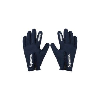 Buy Supreme WINDSTOPPER Zip Gloves 'Navy' - FW24A9 NAVY | GOAT