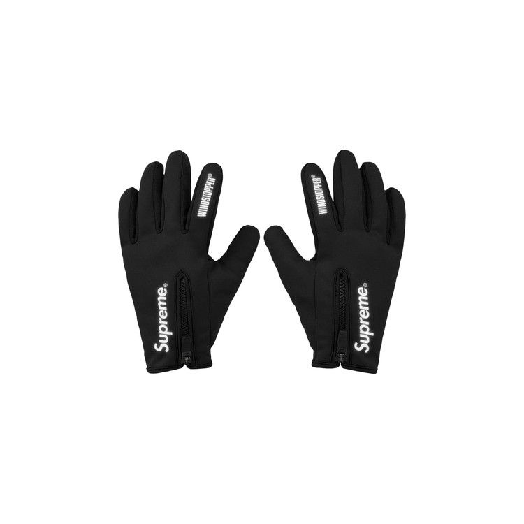 Buy Supreme WINDSTOPPER Zip Gloves 'Black' - FW24A9 BLACK | GOAT