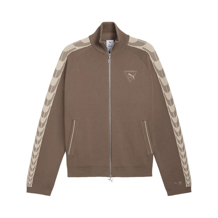 Puma x Represent T7 Knit Jacket 'Pine Bark' — foto 2