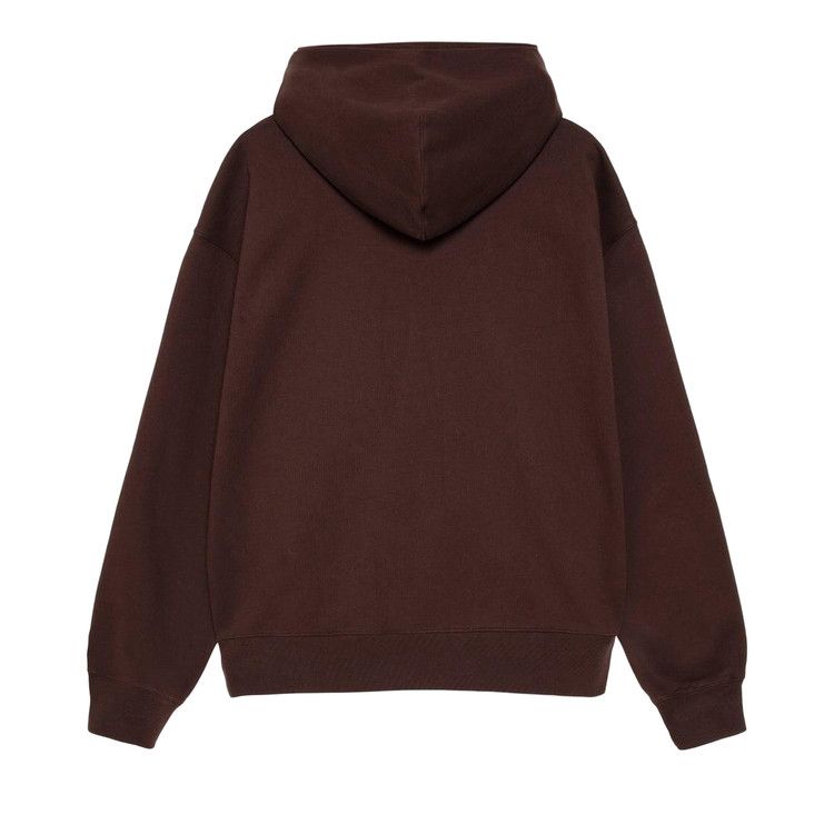 Stussy X Nike Stone Washed Fleece Zip Hoodie 'dark Cinder'