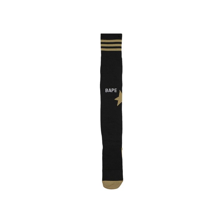 adidas x BAPE Football Socks Black — foto 2