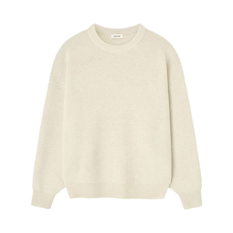 Fear Of God Crewneck Sweater 'bone'