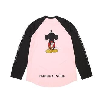 トップス Supreme x Number(N)ine x Mickey Raglan T Buy Supreme x Number (N)Ine x Mickey Mouse Raglan Long-Sleeve Top