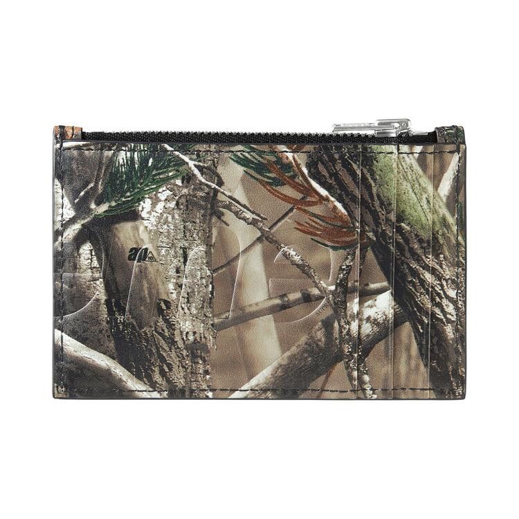 Buy Supreme Leather Zip Card Holder 'Realtree AP Camo' - FW25B27