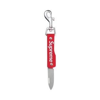 Buy Supreme Leather Clip Knife 'Red' - FW25B21 RED | GOAT
