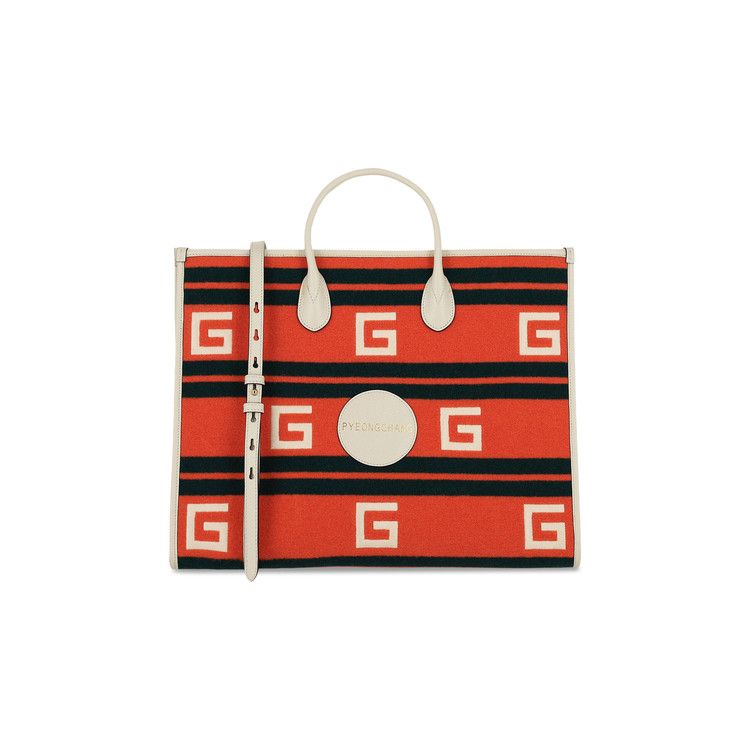Gucci Pyeongchang Embroidered Tote Bag Multicolor