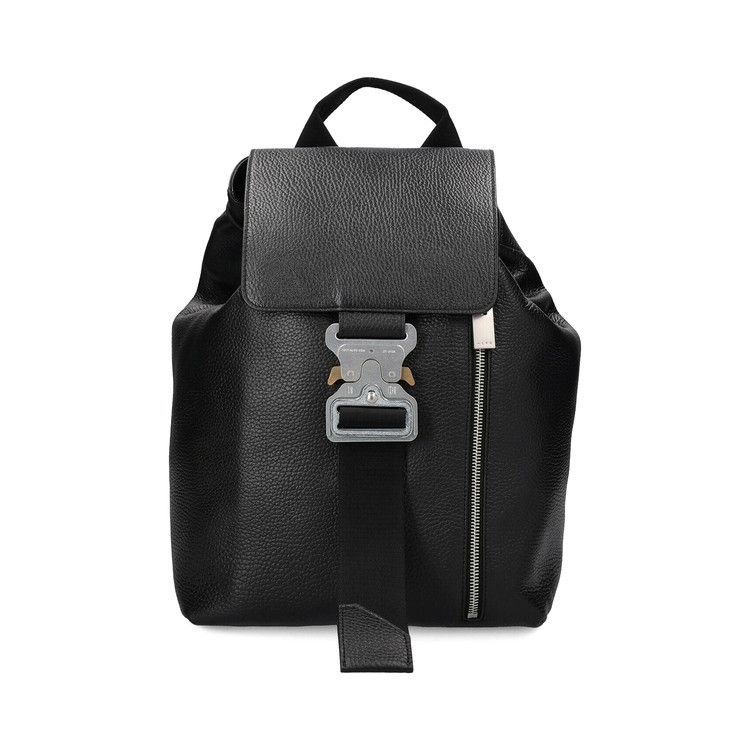 Buy 1017 ALYX 9SM Metal Buckle Leather Backpack 'Black