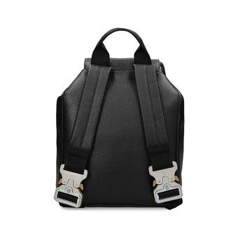 Buy 1017 ALYX 9SM Metal Buckle Leather Backpack 'Black