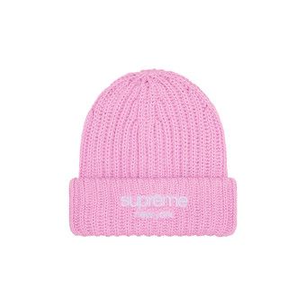 Buy Supreme Chunky Rib Classic Logo Beanie 'Pink' - FW25BN42 PINK