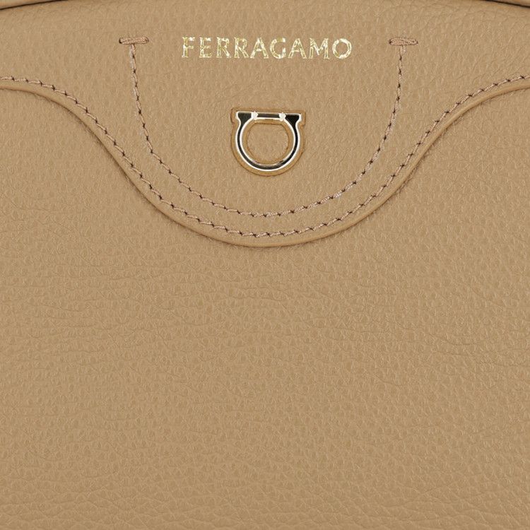 Ferragamo Eram Crossbody Bag Camel