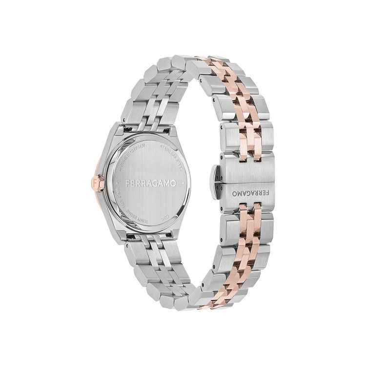 Ferragamo Vega New Bracelet Watch Two-Tone