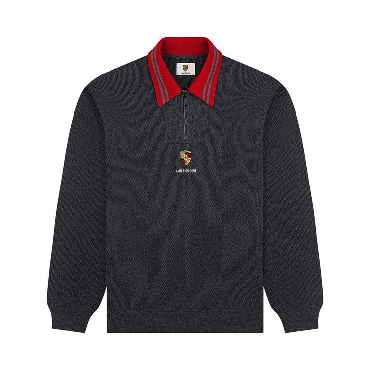 Aimé Leon Dore X Porsche Jacquard Collar Quarter Zip Pullover