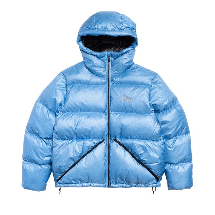Stussy Micro Ripstop Down Parka Sky Blue