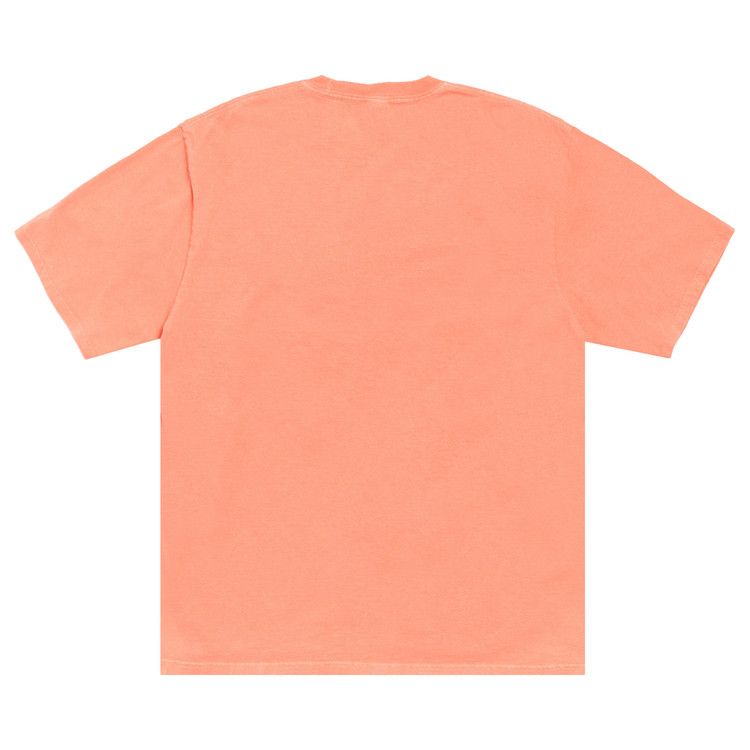 Stussy Stretch T-Shirt Pigment Dyed Sherbert