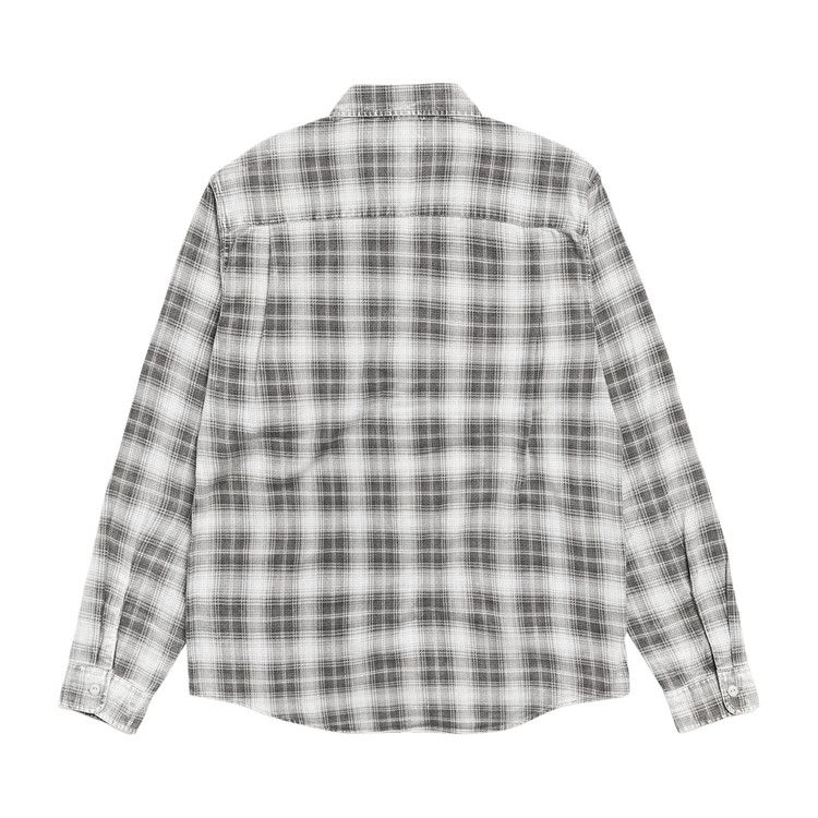 Stussy Dax Printed Shirt Grey