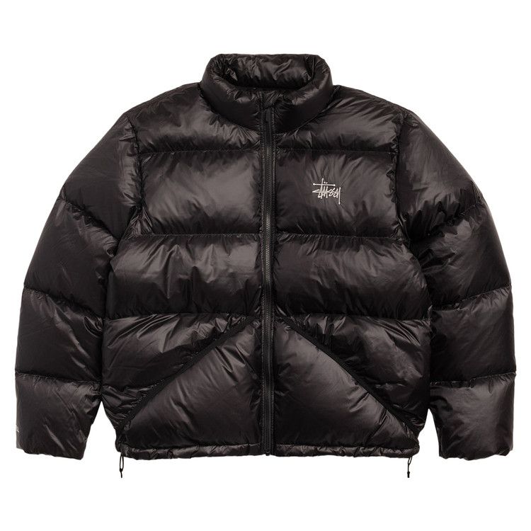 Buy Stussy Micro Ripstop Down Jacket 'Jet Black' - 115877 JET | GOAT