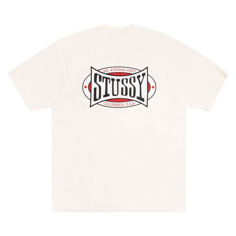 Stussy Champion Oval Tee Pigment Dyed 'natural'