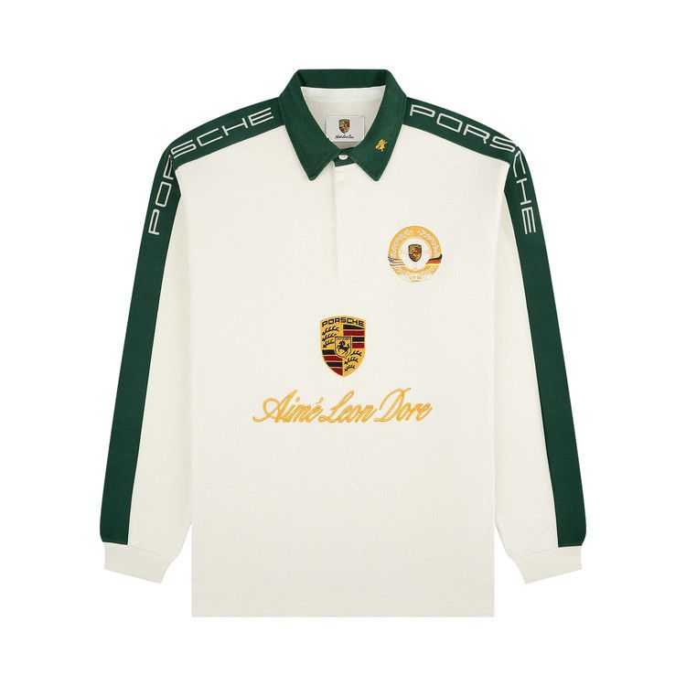 Buy Aimé Leon Dore x Porsche Crest Rugby 'Pristine' - FW25CT044