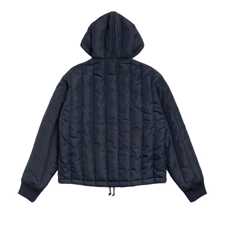 Stussy Quilted Nylon Work Jacket 'navy'