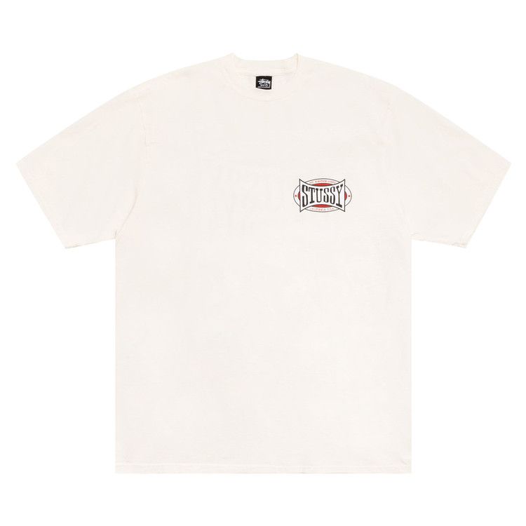 Stussy Champion Oval Tee Pigment Dyed 'natural'