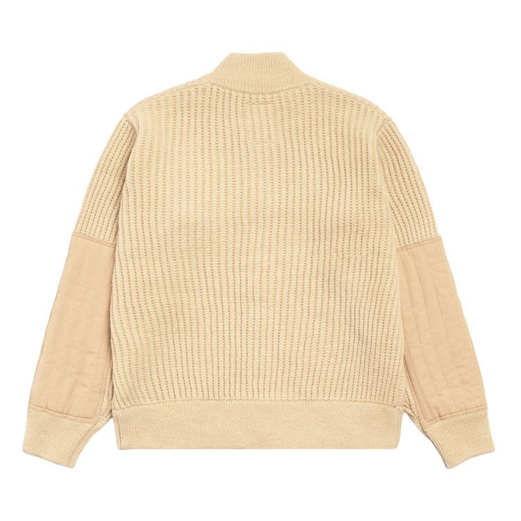 Stussy Patch Zip Sweater 'sand'