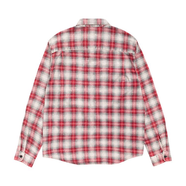 Stussy Dax Printed Shirt Red