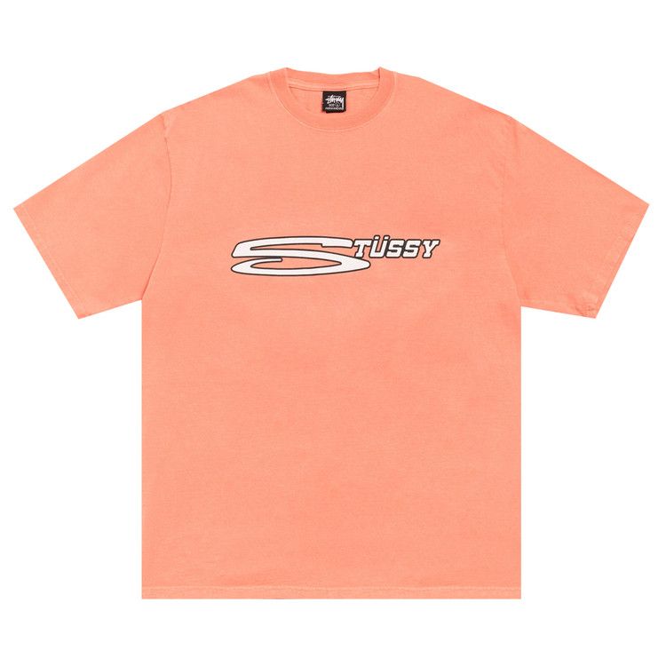 Stussy Stretch T-Shirt Pigment Dyed Sherbert