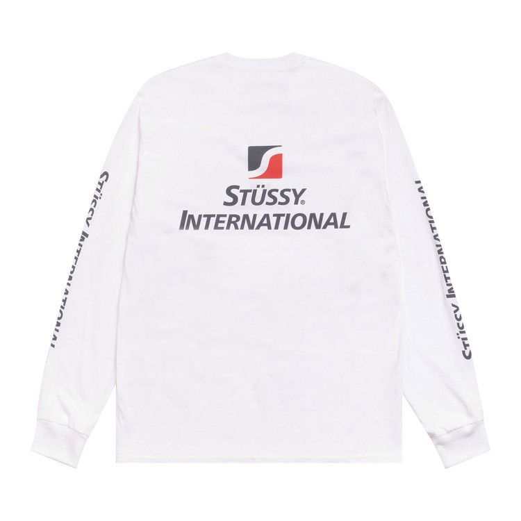 Stussy International Long-Sleeve T-Shirt White