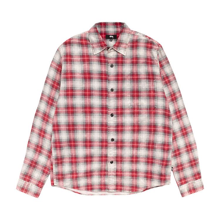 Stussy Dax Printed Shirt Red