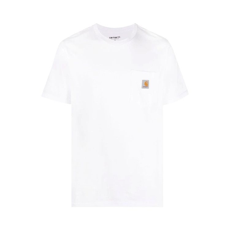 Carhartt Wip Shorts-Sleeve Pocket T-Shirt White