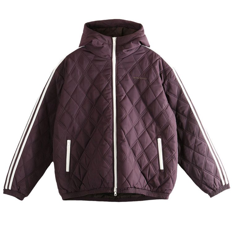 adidas Wales Bonner Quilted Jkt Jacket Shadow Maroon — foto 2