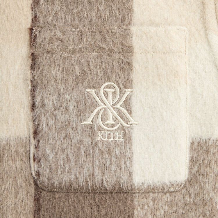 Kith Brushed Plaid Sheridan Shirt Jacket Canvas