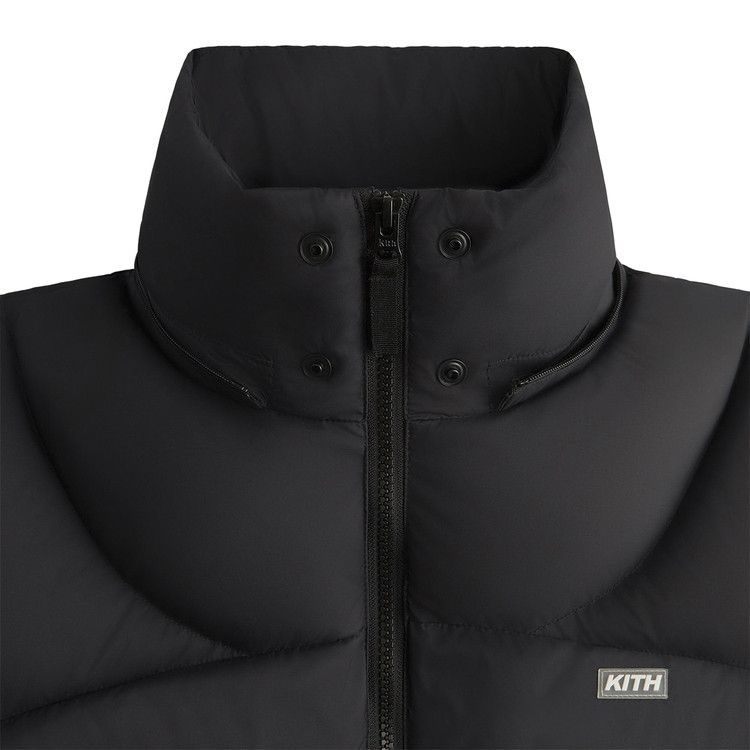 Kith Matte Stretch Taffeta Corey Puffer 'black'
