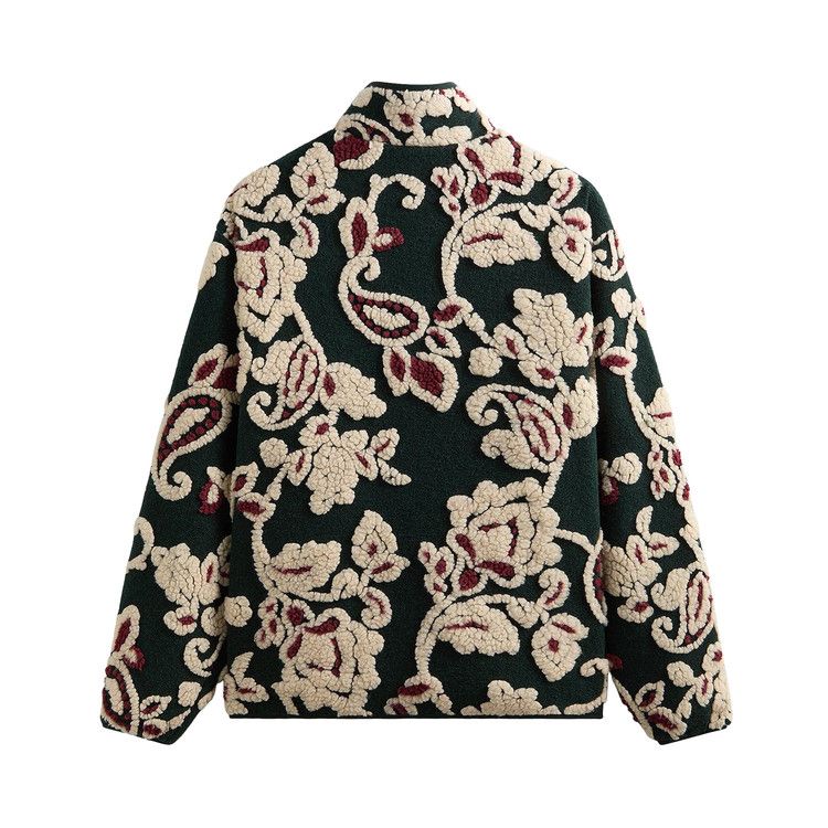 Kith Paisley Vine Sherpa Harper Jacket 'stadium'