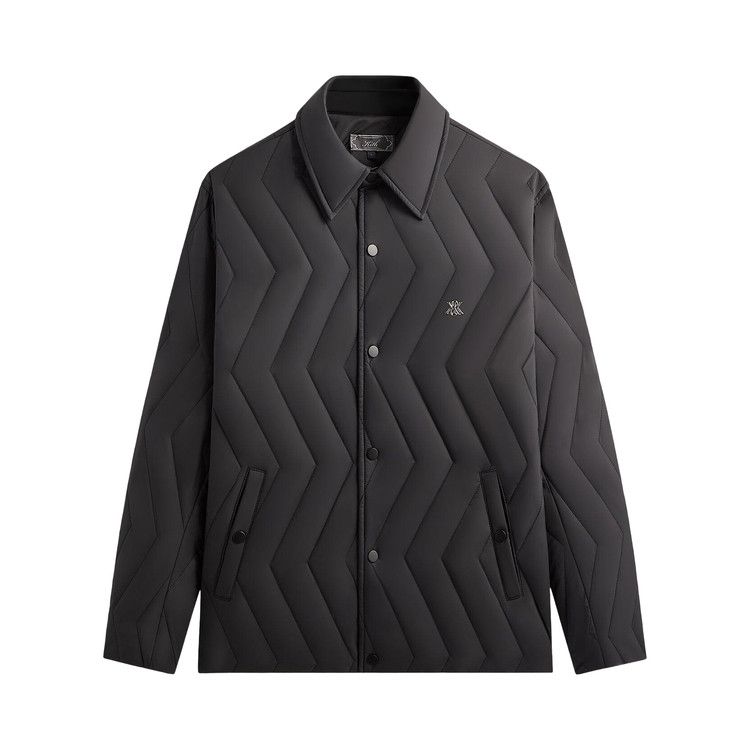 Kith Quilted Puffed Reese Shirt Jacket 'black'