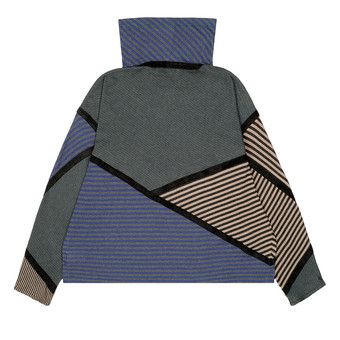 Buy Kiko Kostadinov Raday Short Jersey Top 'Blue/Grey