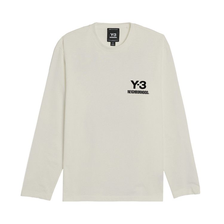 Buy Y-3 x Neighborhood Logo Long-Sleeve Tee 'White' - JX7455 | GOAT