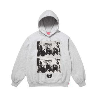 Buy Supreme x Wu-Tang Clan Hooded Sweatshirt 'Ash Grey' - FW25SW26