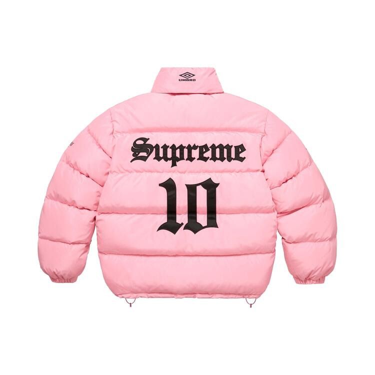 Buy Supreme x Umbro Down Puffer Jacket 'Pink' - FW25J88 PINK | GOAT